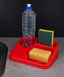 Organizador de Pia Vermelho Uz